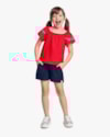 Blusa Infantil Menina com Estampa Manga - Kely Kety - Tomato-949ce92c-75e6-44a6-98ad-590853a26283