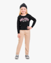 Blusa Infantil Menina Manga Longa com Babado - Kely Kety - Preto-b3dde6a2-87b5-46bb-9db9-c29b9f4c14bd