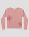 Blusa Infantil Menina Manga Longa com Estampa Flor - Kely Kety - Rosa-03cd1cd9-73c7-46e5-bc0f-10f9106fa8aa