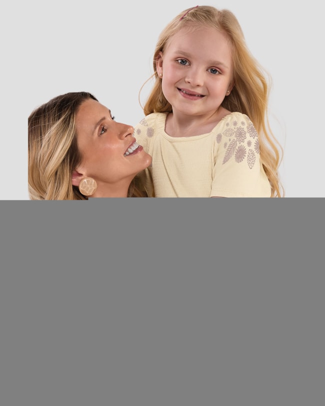 Blusa Infantil Viscose com Estampa na Manga - Kely Kety - Tapioca-1b449907-1730-4140-9665-c0969e354896