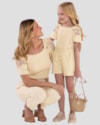 Blusa Infantil Viscose com Estampa na Manga - Kely Kety - Tapioca-6baea207-a693-4ca9-ab84-029111aec573