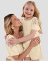 Blusa Infantil Viscose com Estampa na Manga - Kely Kety - Tapioca-f45f2b4b-7a32-4405-b158-2f805ea7b251