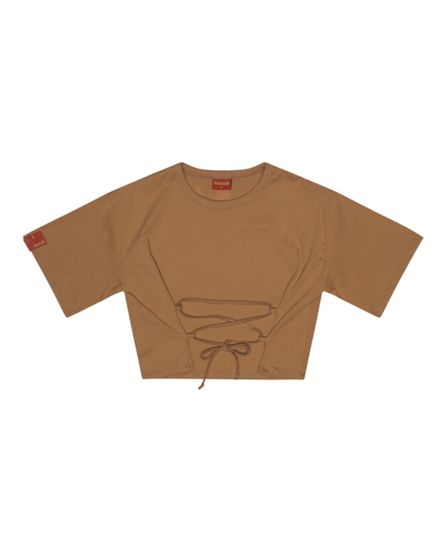 Blusa Juvenil com Amarração em Meia Mlaha Based-1262328d-ca64-4c8f-a88d-7642c3e78fc8