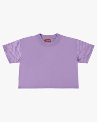 Blusa Juvenil com Mangas Estampada - BaseD - Sinfonia