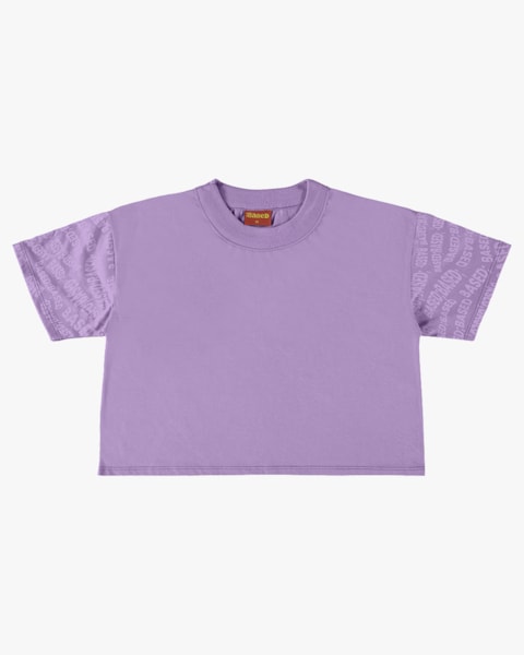 Blusa Juvenil com Mangas Estampada - BaseD - Sinfonia