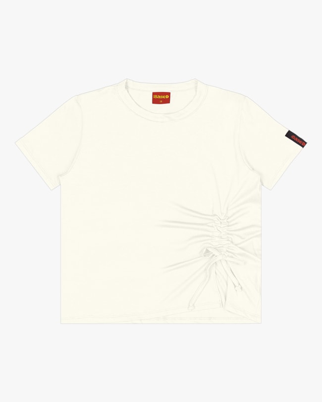 Blusa Juvenil com Túnel Franzido BaseD Natural-dd67977a-a95d-4d74-830b-8f002b3b6a12