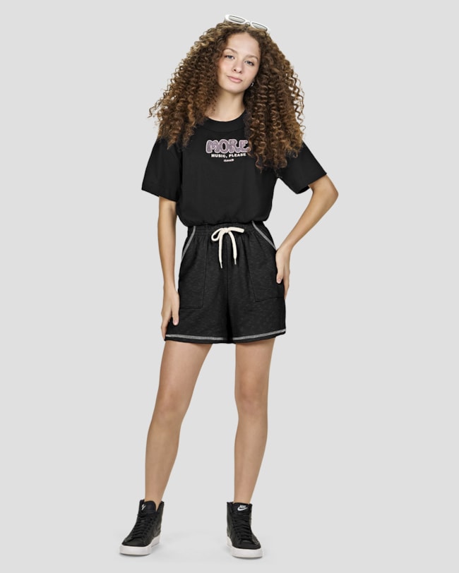 Blusa Juvenil Feminina em Meia Malha com Elástico Barra – BaseD – Preto-c79bb0ed-09e1-4dc1-b3e1-a1d12fe5d795