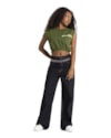 Blusa Juvenil Muscle Tee com Elástico Barra - BaseD - Oliveira-d70232b9-994d-4574-b006-f506f2930cc4