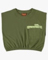 Blusa Juvenil Muscle Tee com Elástico Barra - BaseD - Oliveira-30d5e118-9f1c-44f8-904b-a98a1c15fbf0