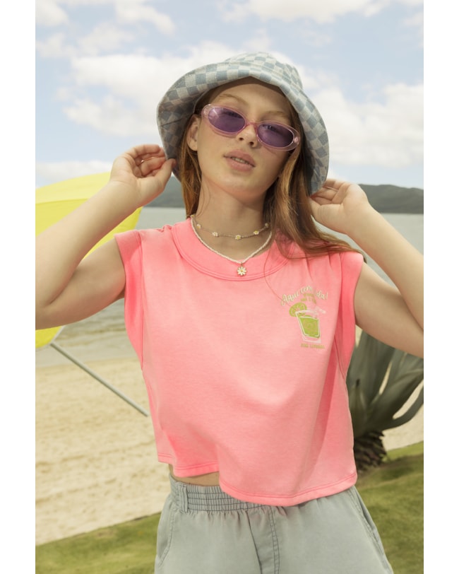 Blusa Juvenil sem Manga em Meia Malha Based-75ef6e50-6b33-4c6c-9c72-99dba87e043a