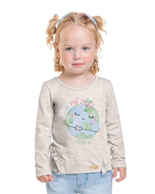Blusa Malha Bebê Menina Kely Kety Planeta-6941545d-17ca-4626-ba3b-d1eec3e75420