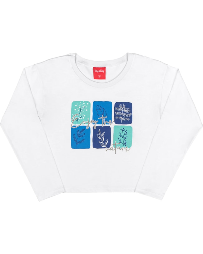 Blusa Malha Menina Kely Kety Nature-3b64d2b1-a076-49ce-ad0a-6704d880e075