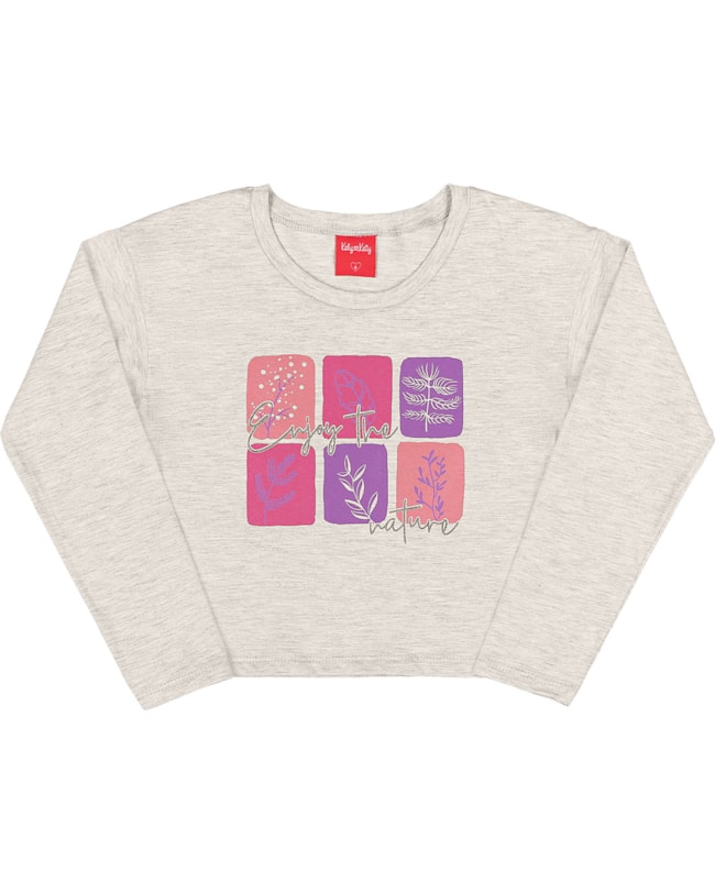 Blusa Malha Menina Kely Kety Nature-49e809e2-2ae1-42d0-94fa-4a562f0f057e
