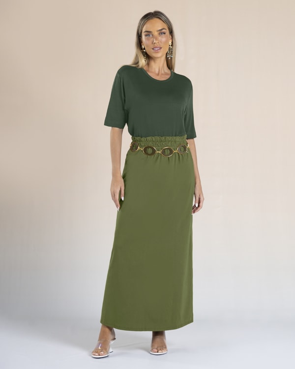 Blusa Manga 3/4 em Malha Tricot Viscose - Cereja Rosa - Basílico P