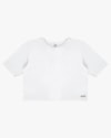 Blusa Manga 3/4 em Malha Tricot Viscose - Cereja Rosa - Branco P-381c87dd-93dc-4c5e-9d42-0b736a6bae7f