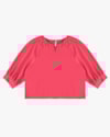 Blusa Manga 3/4 em Viscose Linho - Cereja Rosa - Rosa-8e4f9c9f-609b-45b1-8a0b-eda2f0cca1d2