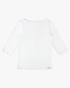 Blusa Manga 3/4 em Viscose Trabalhada - Cereja Rosa - Branco P-d3f41c78-c3e8-4306-a7ff-bbbc56e9fe1a