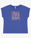 Blusa Manga Curta Plus Size com Estampa - Cereja Rosa - Lazúli P-c29966a1-eee2-4943-9048-ab85506296ee