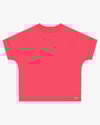 Blusa Manga Curta Plus Size com Retilínea na Gola - Cereja Rosa - Rosa  P-0dd8a337-068b-4f31-ab93-11235a1a5450