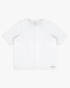 Blusa Manga Curta Plus Size em Tricot Viscose - Cereja Rosa - Branco P-dd652d6b-9f8b-4d16-aa9a-db5a67f3ef03