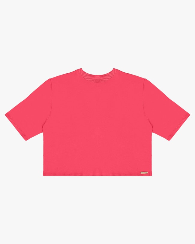 Blusa Manga Evasê em Viscose Crepe - Cereja Rosa - Rosa P-ccf4c547-b556-441e-8a62-dfd2a983c0ae