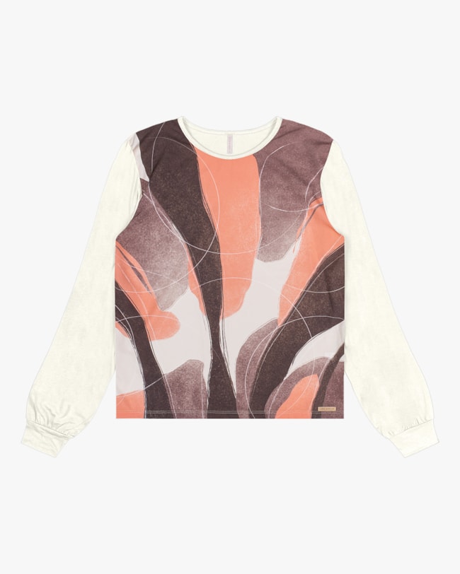 Blusa Manga Longa com Estampa Cereja Rosa Natural-ff2b644d-5292-432d-992e-9993b9f8e10a