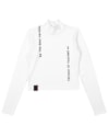Blusa Manga Longa Juvenil em Canelado com Gola Alta BaseD- Branco-ec44f496-ef13-4925-ad45-f298f28c95e3