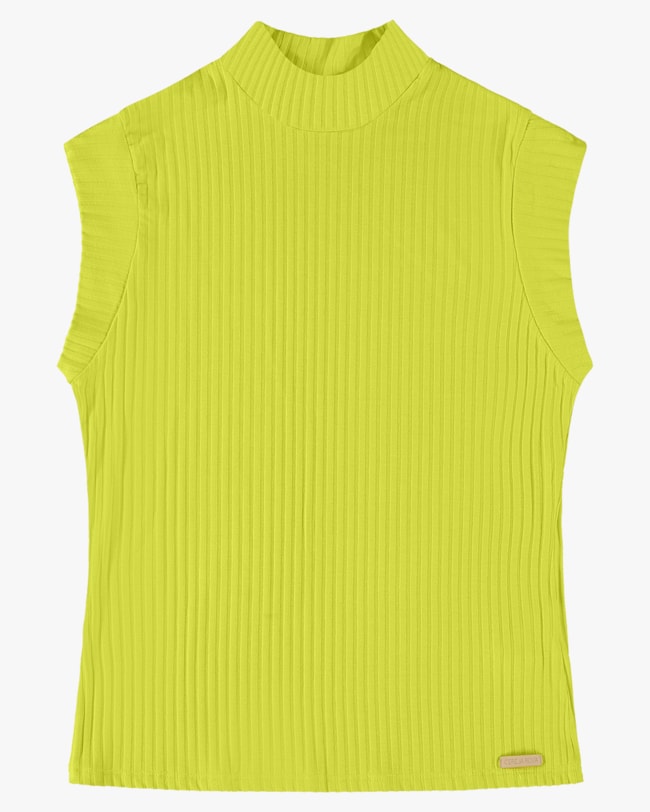 Blusa Muscle Tee em Canelado Viscose - Cereja Rosa - Aspargo P-524b4a35-4b56-4481-81cc-87c22813e141