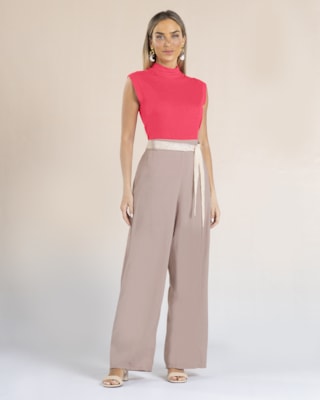 Blusa Muscle Tee em Canelado Viscose - Cereja Rosa - Rosa P