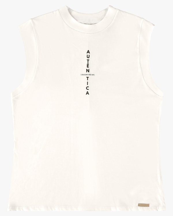 Blusa Muscle Tee em Meia Malha - Cereja Rosa - Natural P