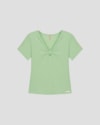 Blusa Plus Size Canelada com Torção no Decote Cereja Rosa Verde-8d93639a-047e-431e-bebe-35248ff3588e