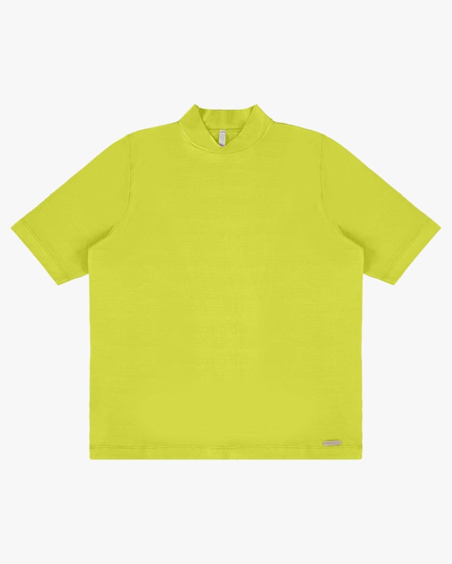 Blusa Plus Size com Gola Transpassada - Cereja Rosa - Aspargos-338b6421-0722-4e51-a82f-31af9e1c7cc8