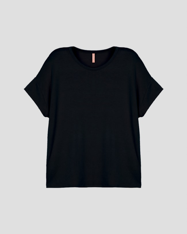 Blusa Plus Size em Malha Tricot Viscose Cereja Rosa Preto-89e92c99-0a14-4973-92e1-4e01c7e3f368