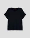 Blusa Plus Size em Malha Tricot Viscose Cereja Rosa Preto-de37f204-e96c-457a-b130-f80c79f714c0