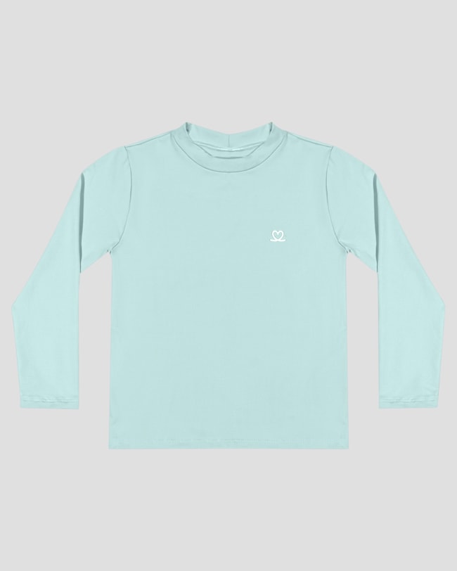 Blusa Praia Infantil Menina com Proteção UV 50+ Kely Kety Azul-ace20ff1-d0e6-4ecc-b1d1-34f3f05e4707