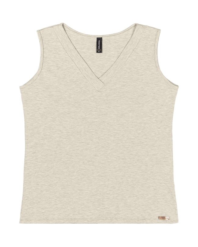 Blusa Regata Feminina Cereja Curves Básica-254ecbbb-8286-4793-9044-6786151f24e5