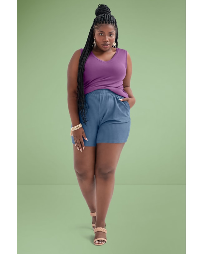 Blusa Regata Feminina Cereja Curves Básica-fae4f776-34c7-4e23-8aa3-97b07bb65868