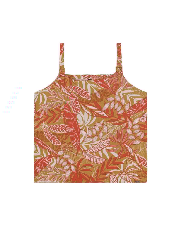 Blusa Regata Feminina Cereja Curves Estampada