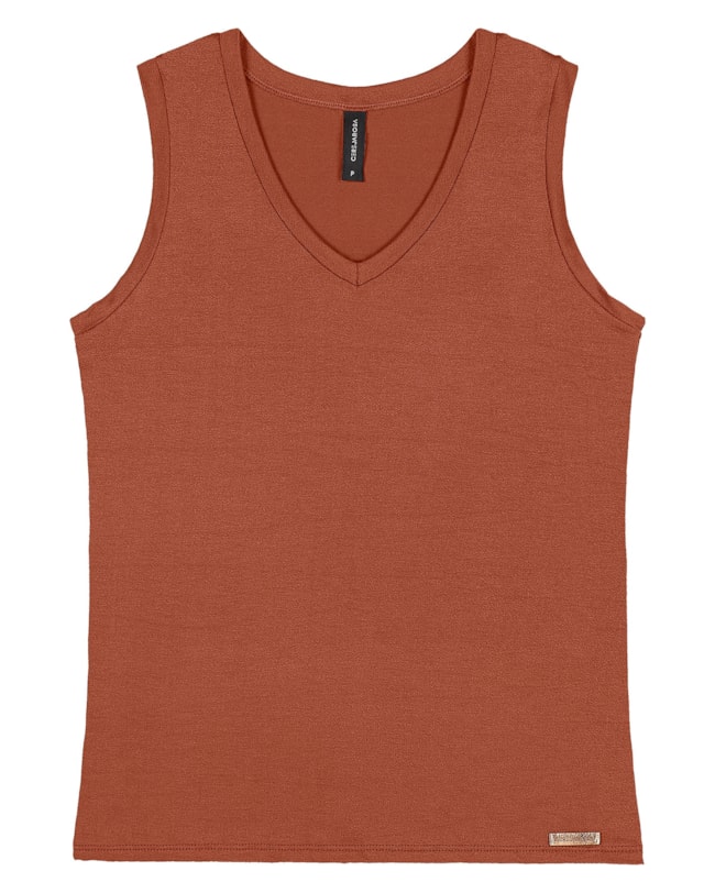 Blusa Regata Feminina Cereja Rosa Básica-efd4bc9b-db4b-4cec-baf2-184e1ea6e0fd