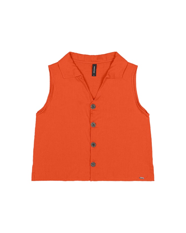 Blusa Regata Feminina Cereja Rosa Botões-5a1b526e-3267-4959-b27c-66ebf25760d9