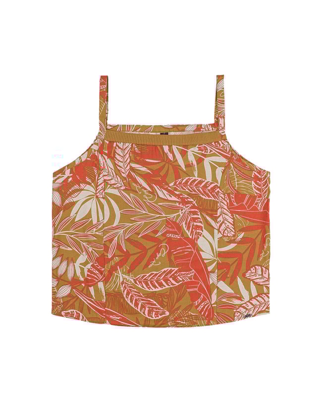 Blusa Regata Feminina Cereja Rosa Estampada-121eef41-404d-4527-8c1e-eecfcf101c49