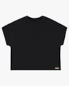 Blusa Viscose Crepe com Retilínea e Pregas - Cereja Rosa - Preto P-41231370-8d98-45dc-b92c-168db0ceac64