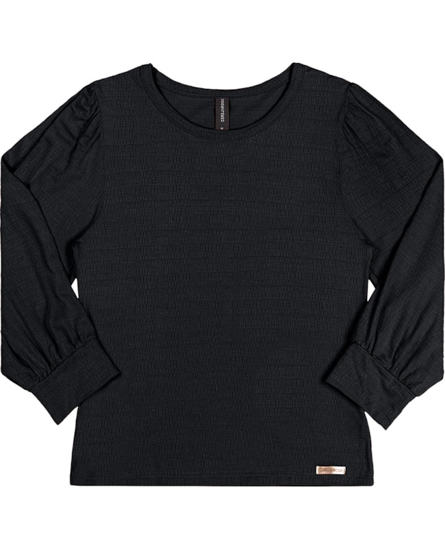 Blusa Viscose Feminina Cereja Rosa Mangas 3/4-5463d10d-55b7-4692-84a6-4e31e0c629df