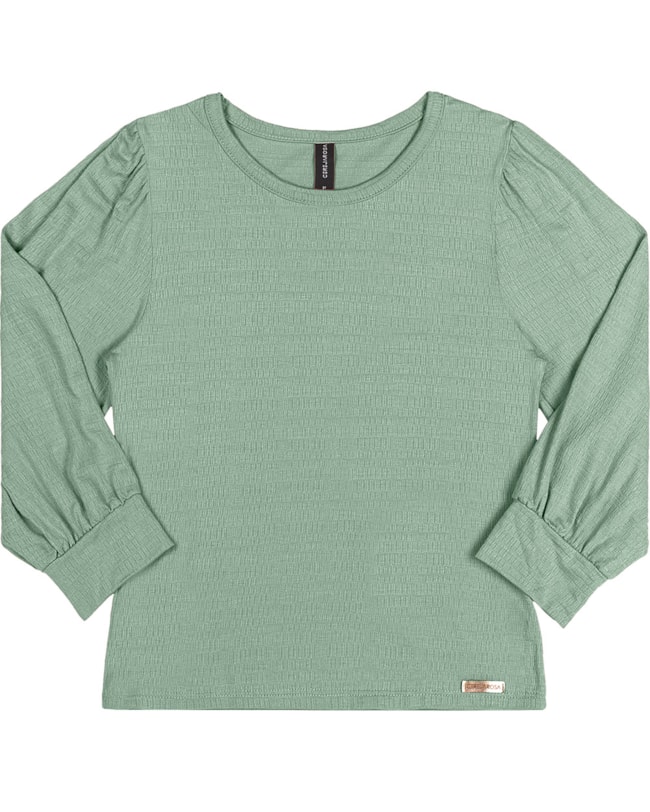 Blusa Viscose Feminina Cereja Rosa Mangas 3/4-8ad64a97-4636-4ed4-ab14-097aebb52918