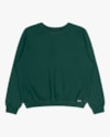 Blusão Básico Plus Size em Moletom Cereja Rosa Verde-4ba6b031-c537-4200-a778-6eb57aa061b2