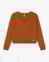 Blusão Feminino em Moletom com Decote V - Cereja Rosa - Inca-6bad6189-f44d-4f4e-b6b9-d365c0968d44