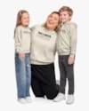 Blusão Infantil Mãe e Filha em Moletom Kely Kety - Mescla-8f1ca6b0-1d57-400a-9ac0-4eb44ee3e7e6