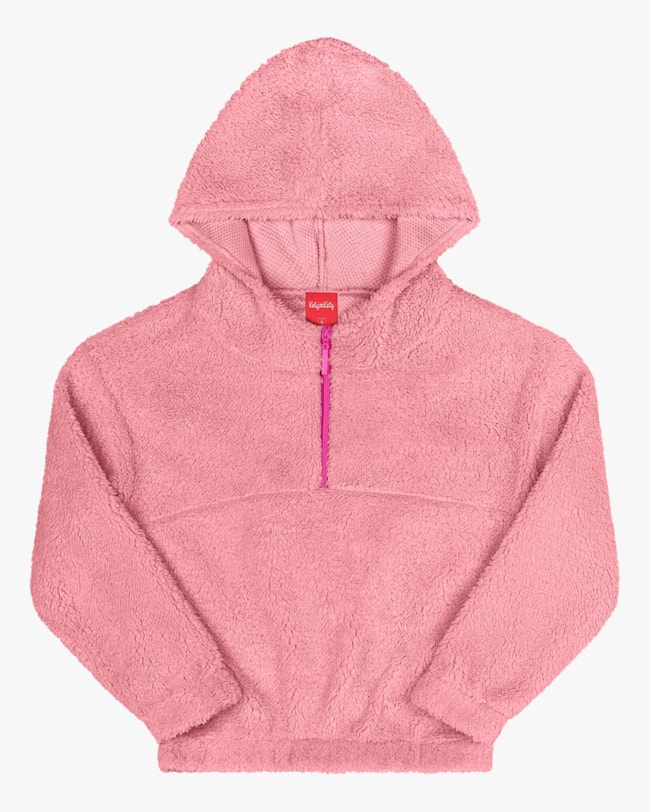 Blusão Infantil Menina em Pelo Teddy Kely Kety - Rosa-cbf019b8-5eb4-4556-a6bb-b28be5ff2db7