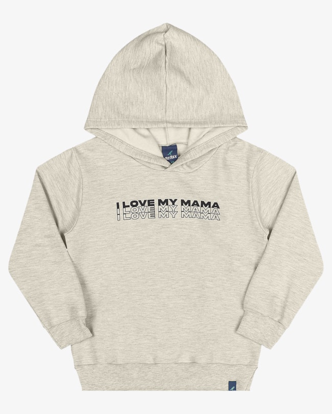 Blusão Infantil Menino com estampa Mãe e Filhos ReiRex Mescla-b2e5a230-12b7-4a67-8b82-33f099d939ec