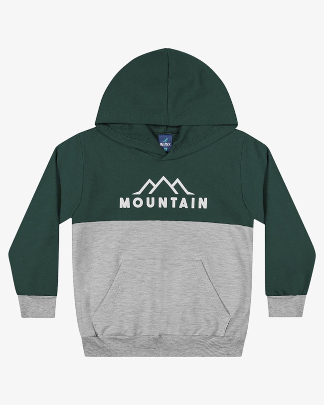 Blusão Infantil Menino em Moletom com Capuz ReiRex - Verde-d0d459e0-0bc3-461f-9864-adc65ac73cea
